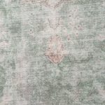 Tappeto provenzale anticato verde cm 80