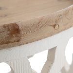 Tavolino shabby bianco in abete