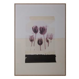 Quadro provenzale stampa tulipani