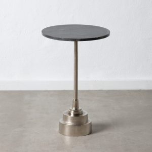 Tavolino moderno in argento diam 41