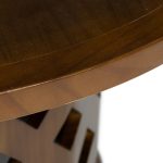 Tavolo basso vintage in legno di abete
