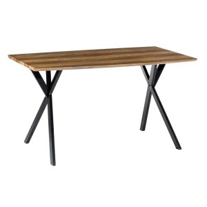 Tavolo da pranzo industrial legno e ferro
