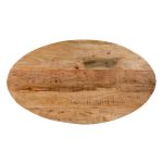 Tavolo industrial in legno massello di acacia