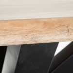 Tavolo industriale legno di acacia