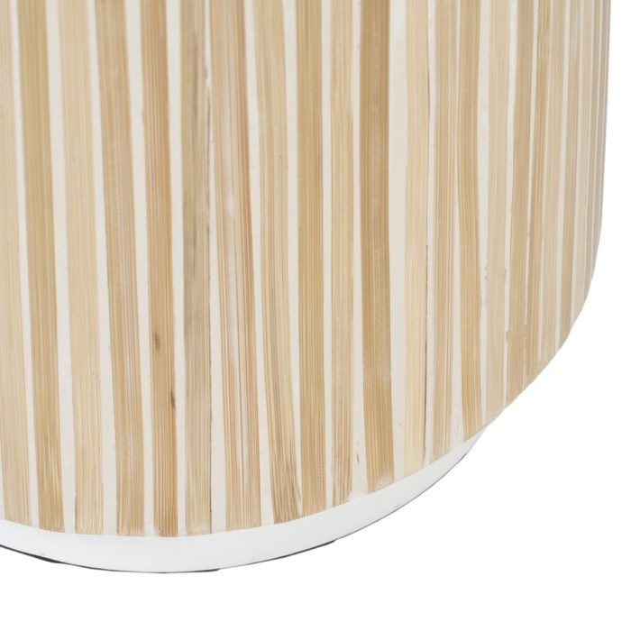 Tavolo basso in bambù naturale