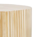 Tavolo basso grande in bambù naturale