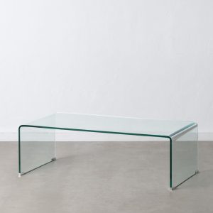 Tavolo basso moderno cristallo