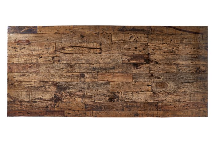 Tavolo vintage legno resinato