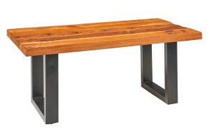 Tavolo industrial in legno riciclato