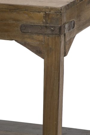 Tavolino rustico in teak