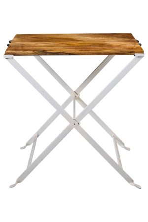 Tavolo basso in legno pieghevole