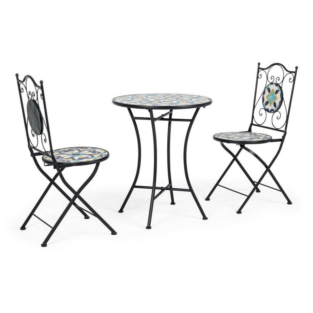 Set tavolo e sedie da giardino maioliche – Shako Home