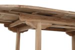 Tavolo da giardino allungabile legno teak